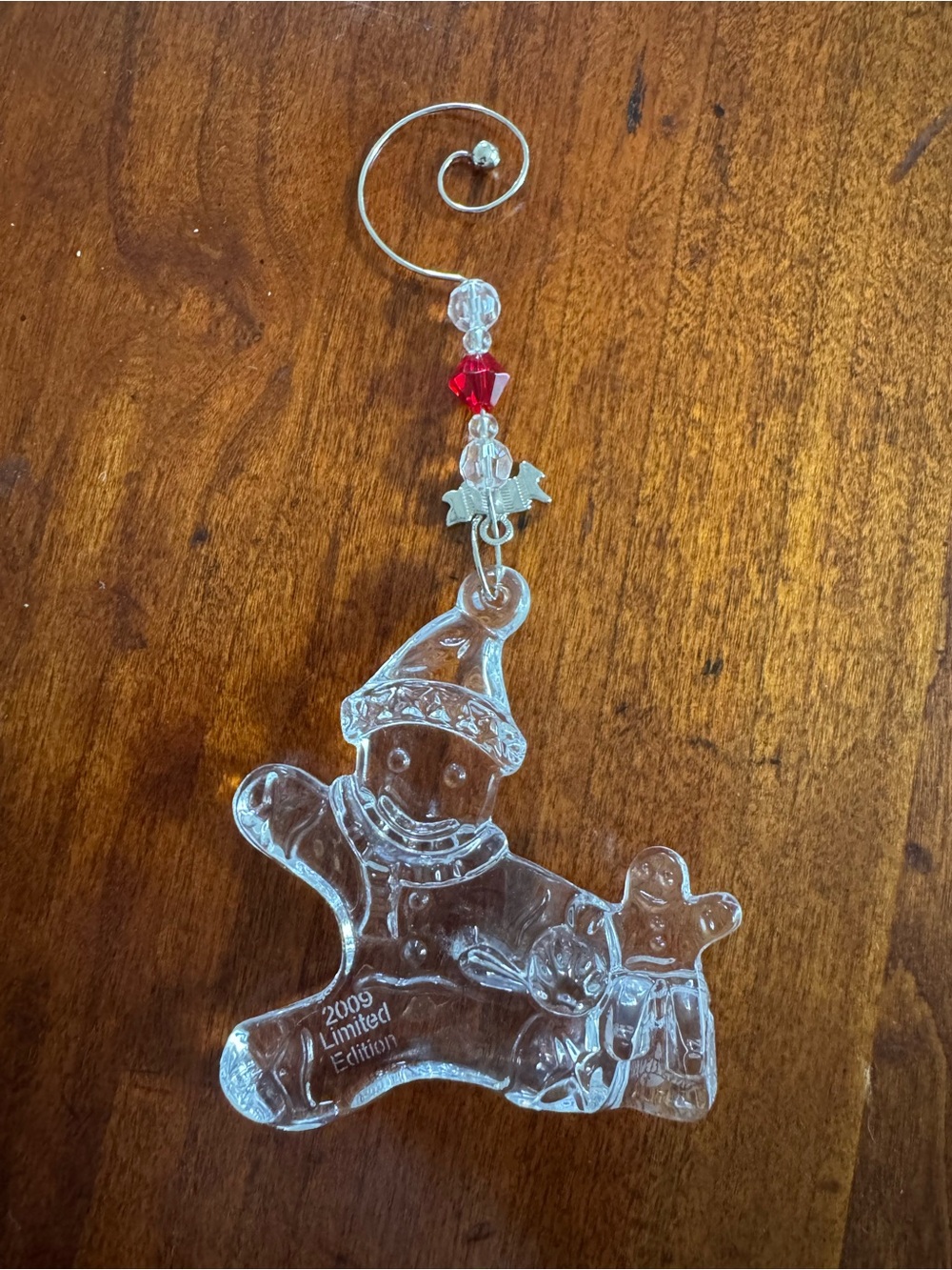 Waterford Crystal 2009 Limited Edition Gingerbread Ornament